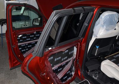 Evotec Neoprene + Evotec 2.0 damping door, car Mercedes GLS 14