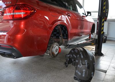 Evotec Neoprene damping wheeel arch, car Mercedes GLS 04